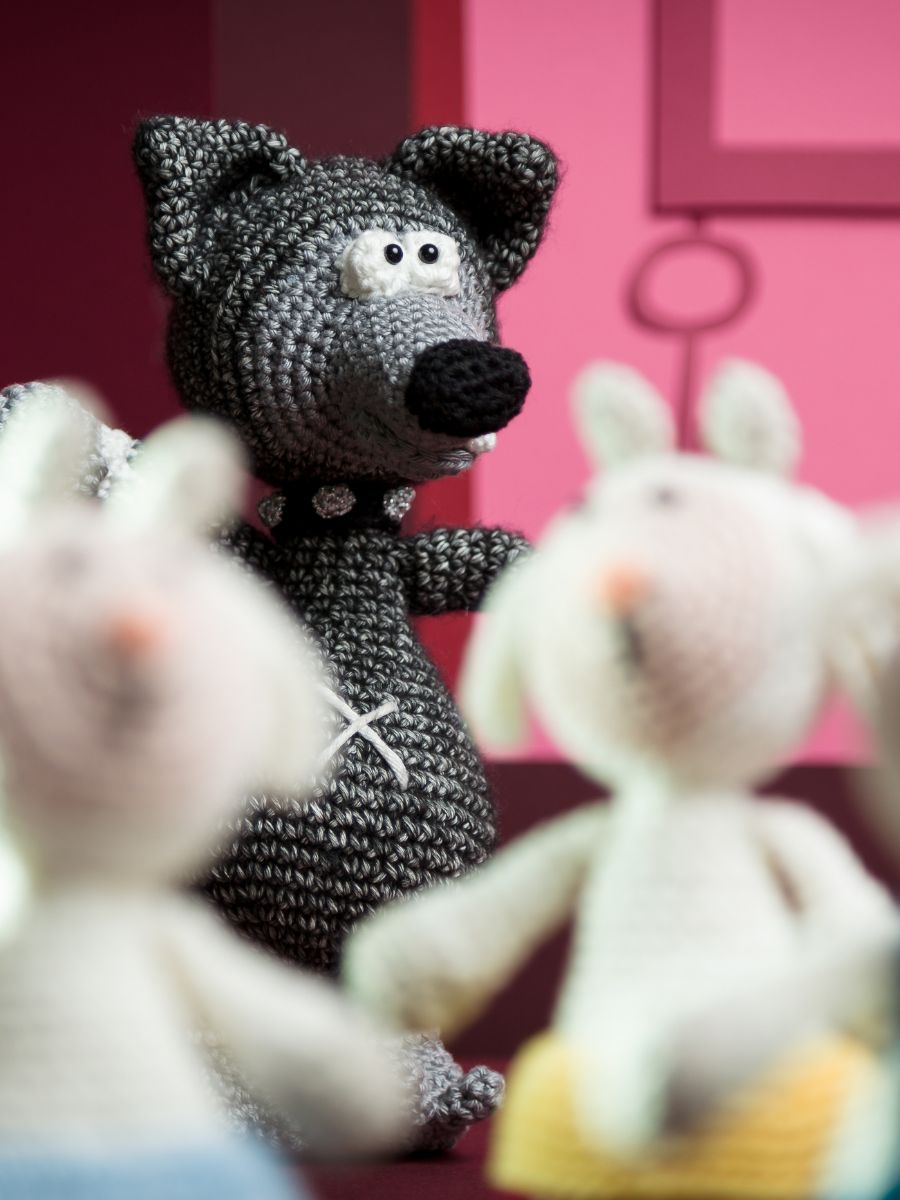 Grote Boze Wolf-Met zeven geitjes
