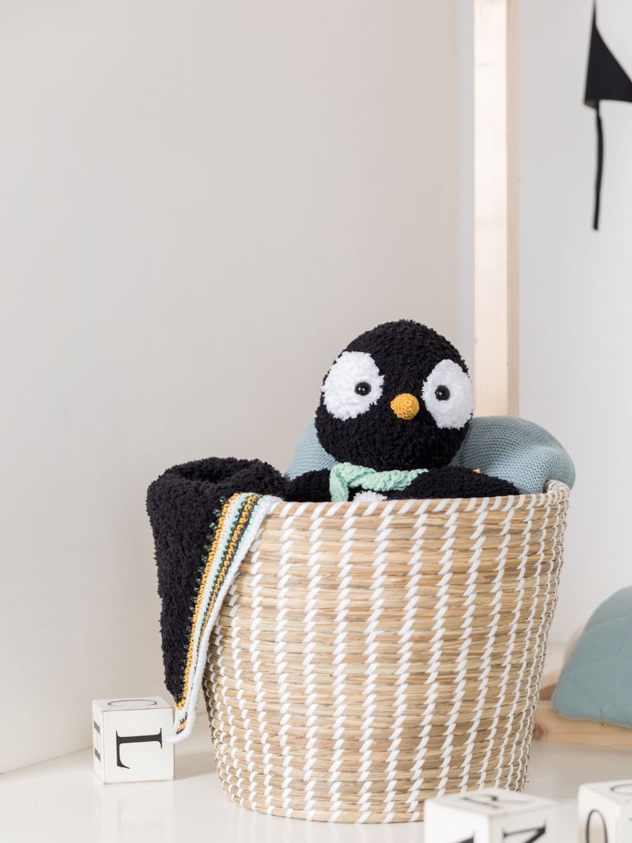 Knuffeldeken Pedro de pinguïn