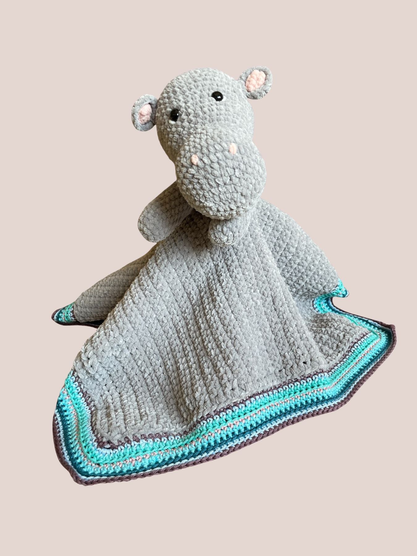Little Darling knuffeldekentje Nijlpaard
