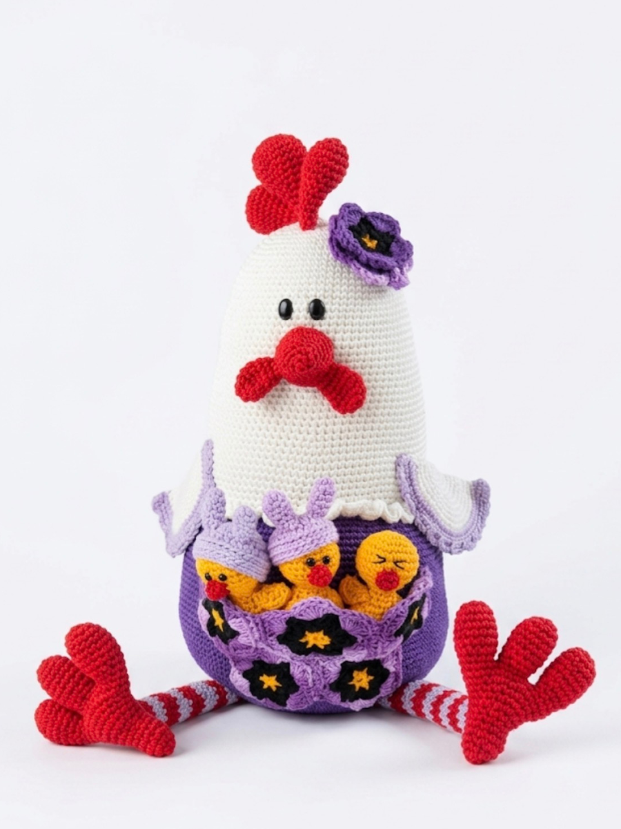 Patroon Miss Violet de kip