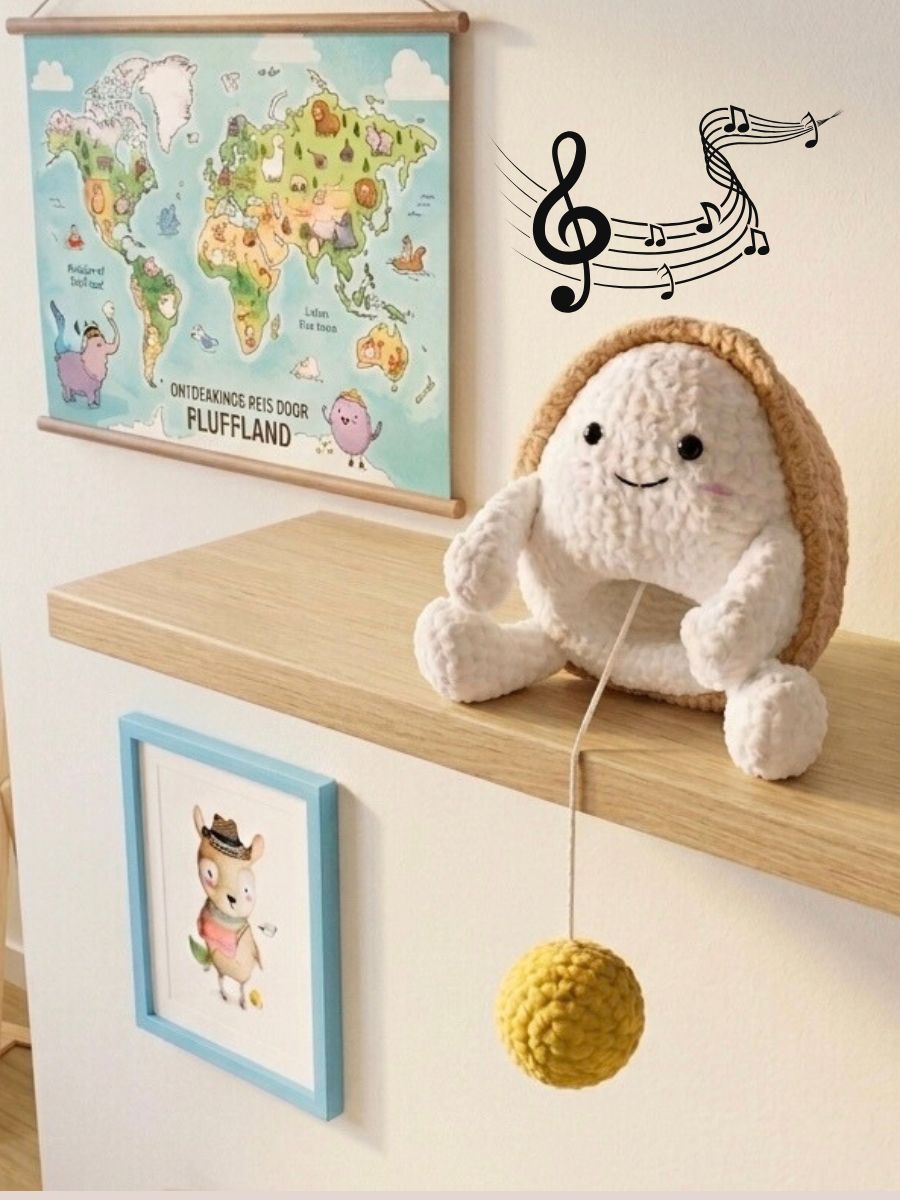 Muziekdoosje Little Darling Ei