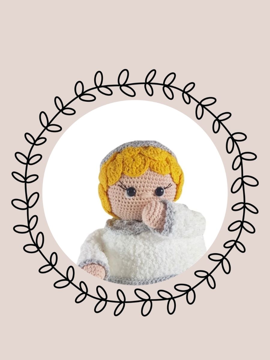 Patroon Pop-up Kerst Engel