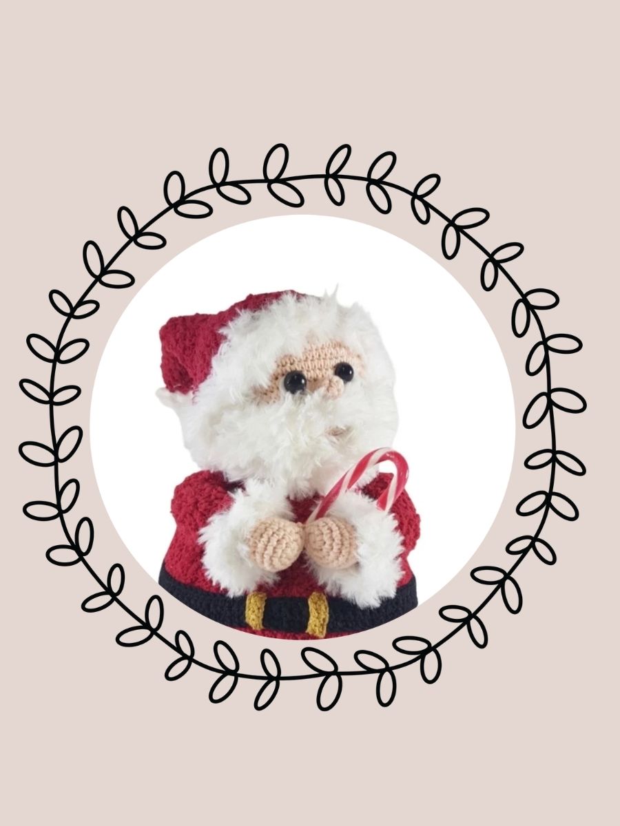 Patroon Pop-up Kerstman