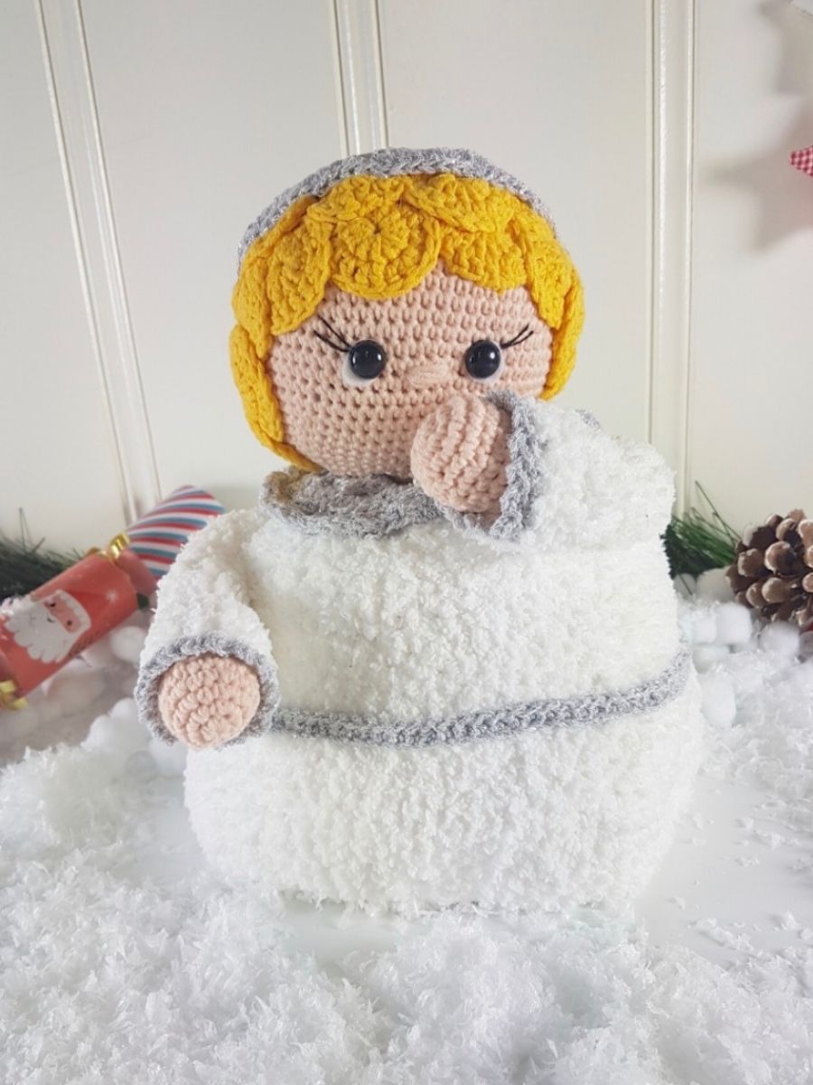 Patroon Pop-up Kerst Engel