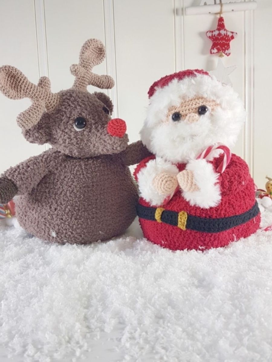Patroon Pop-up Kerstman