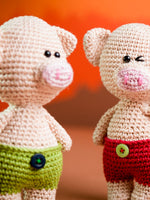 Sprookje Drie Biggetjes-3 knip oog